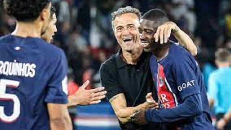 «C’est un plaisir d’avoir un tel joueur»,  Luis Enrique s’enflamme pour Ousmane Dembélé