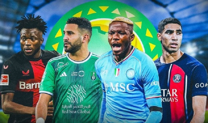 Le XI type africain de l’année 2023 avec Riyad Mahrez et Victor Osimhen