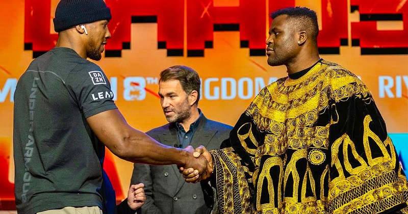 Anthony Joshua-Francis Ngannou : les deux boxeurs vont toucher un sacré pactole après leur combat